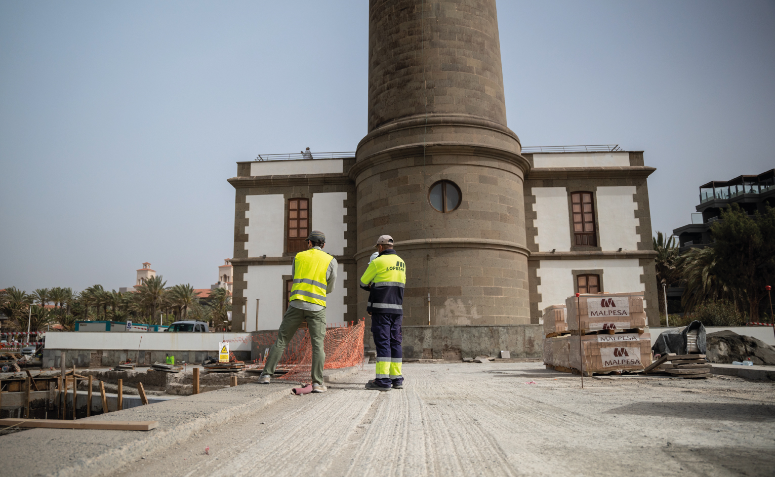 Las obras en el entorno del Faro de Maspalomas avanzan a buen ritmo · 1.018 visualizaciones